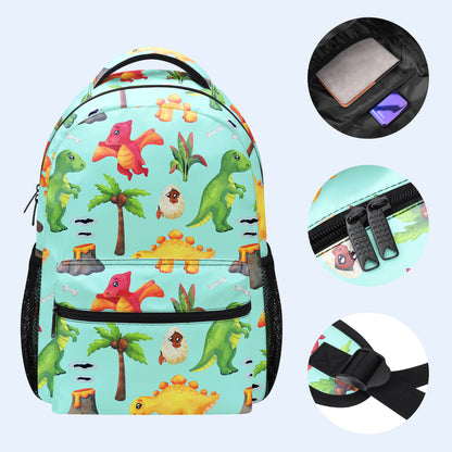 Dinosaur - Personalized Custom Backpack - AA023_CB