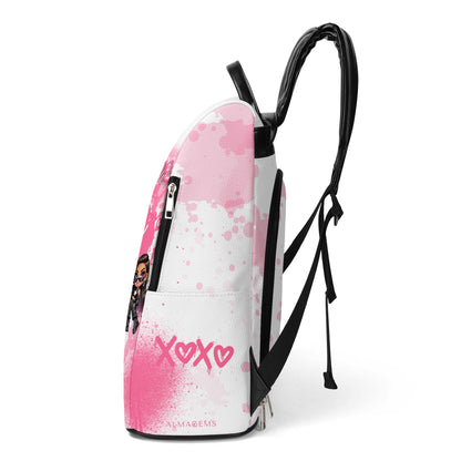 BESTIES FOREVER - Personalized Custom Leather BackPack - DG085_BP