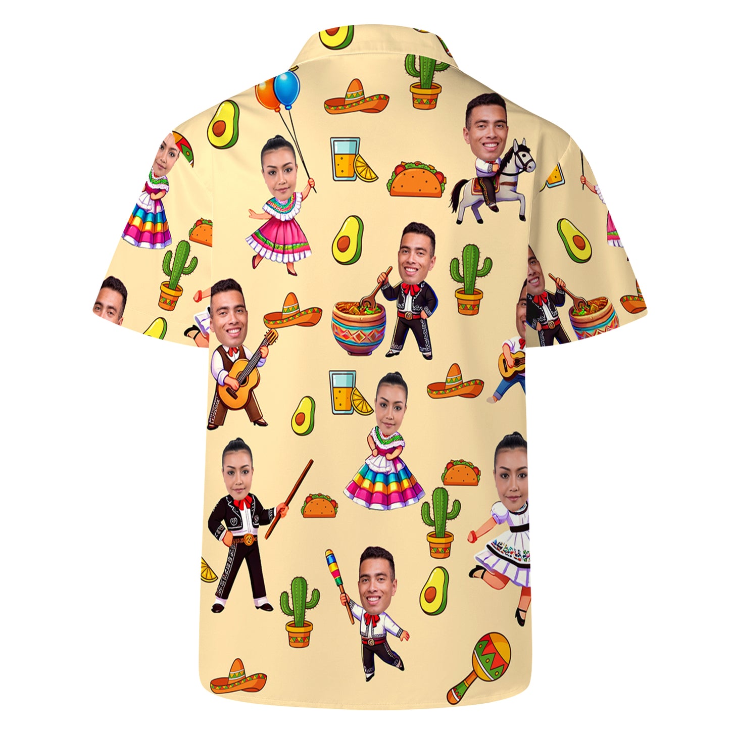 Cultura de México - Camisa hawaiana unisex personalizada - ME017_HW