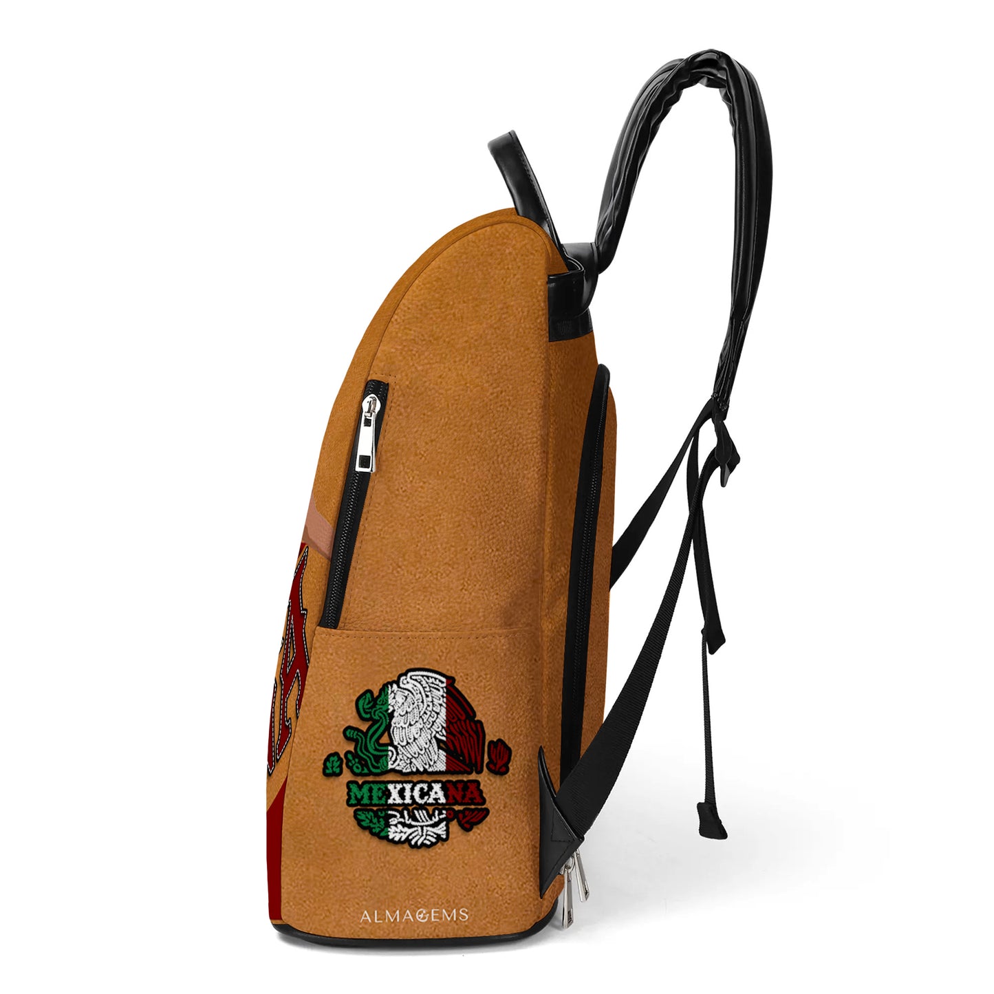 MEXICANA - Mochila de piel personalizada - BP_MX10