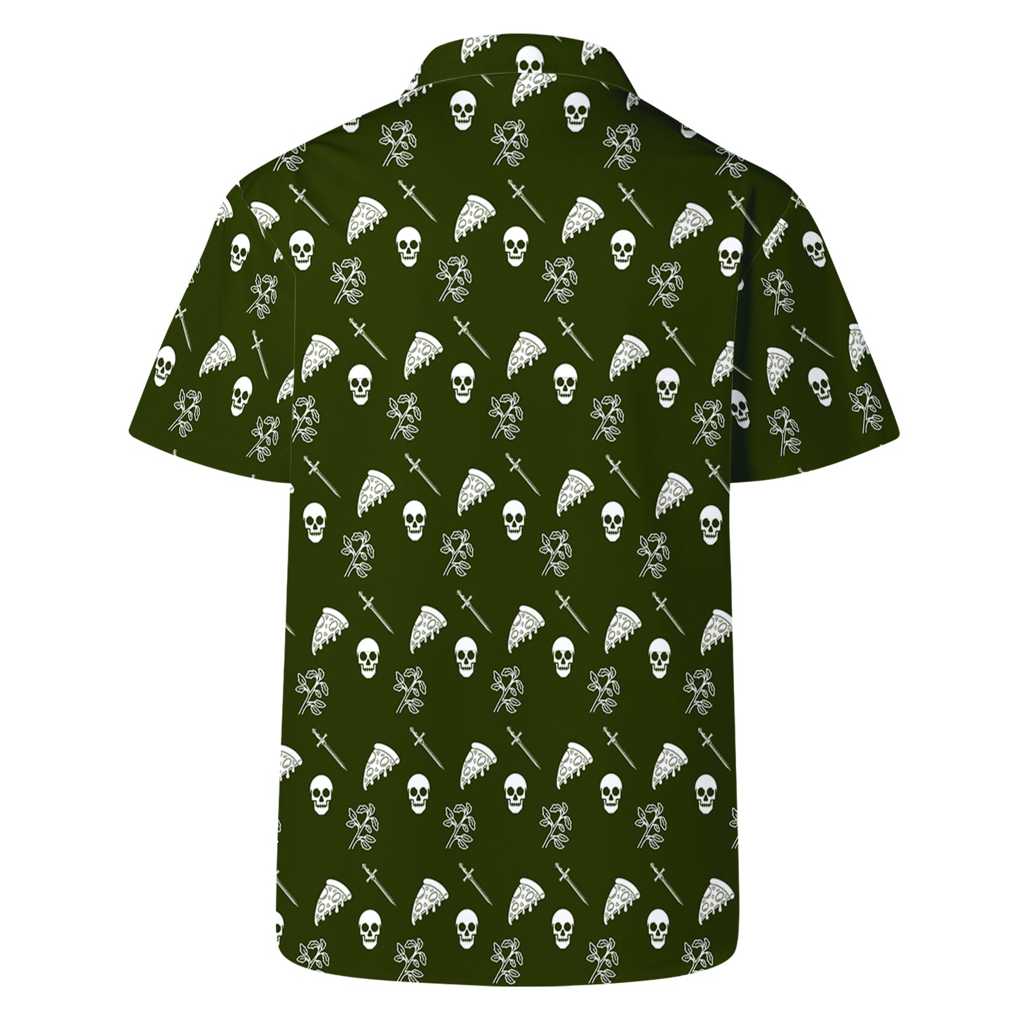 Camisa hawaiana unisex personalizada Pizza Slayer - ME009_HW