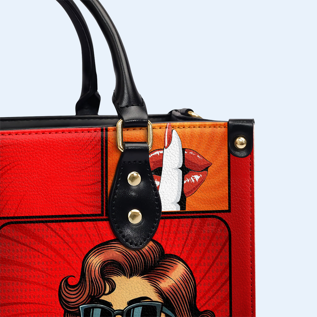 Judge Me When You Pay My Bills Otherwise Shut Up - Bespoke Leather Handbag - DB80