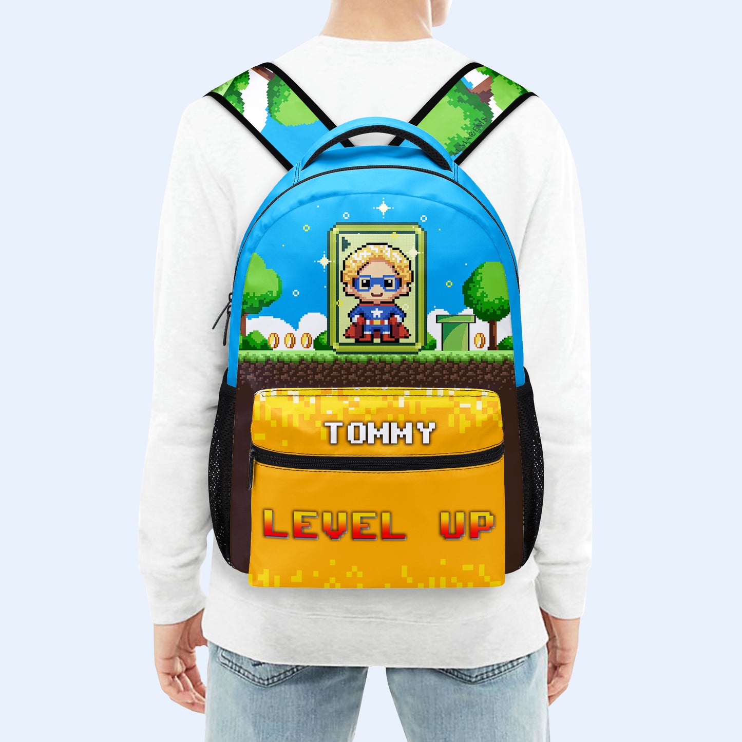 Level Up - Mochila personalizada personalizada - QCUS031_CB