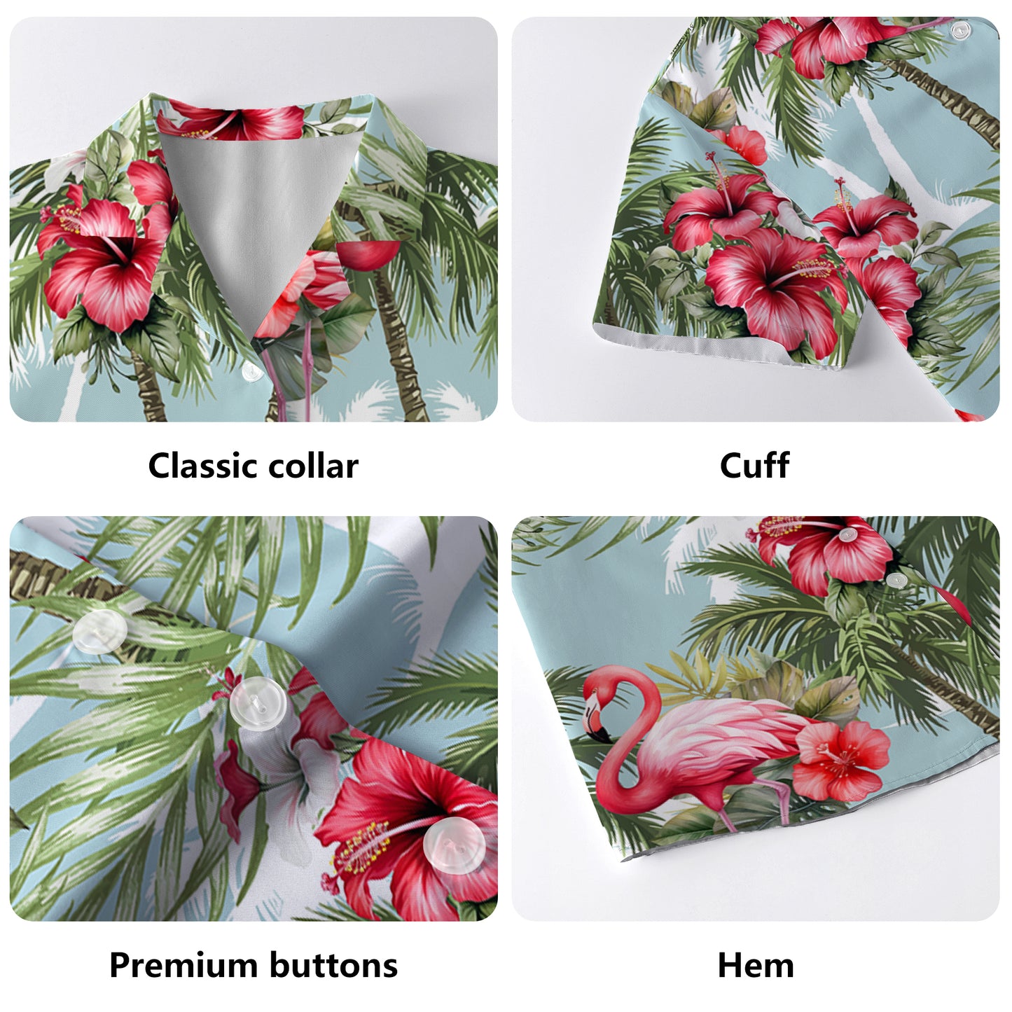 Camisa hawaiana unisex Essential - A002_HW