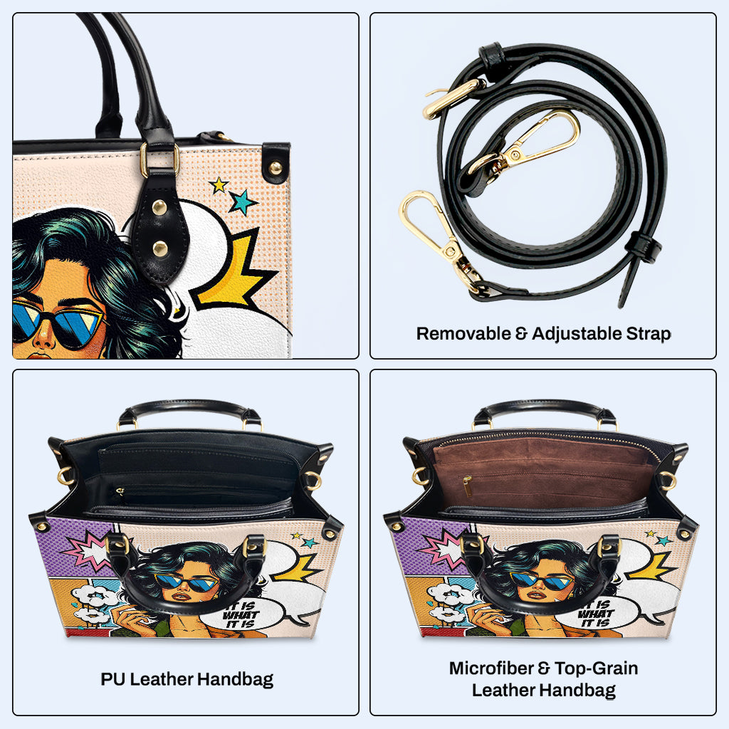 It Is What It Is - Bespoke Leather Handbag - ITIS04