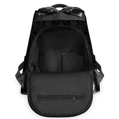 Queen Black - Personalized Custom Leather BackPack - DG005_BP