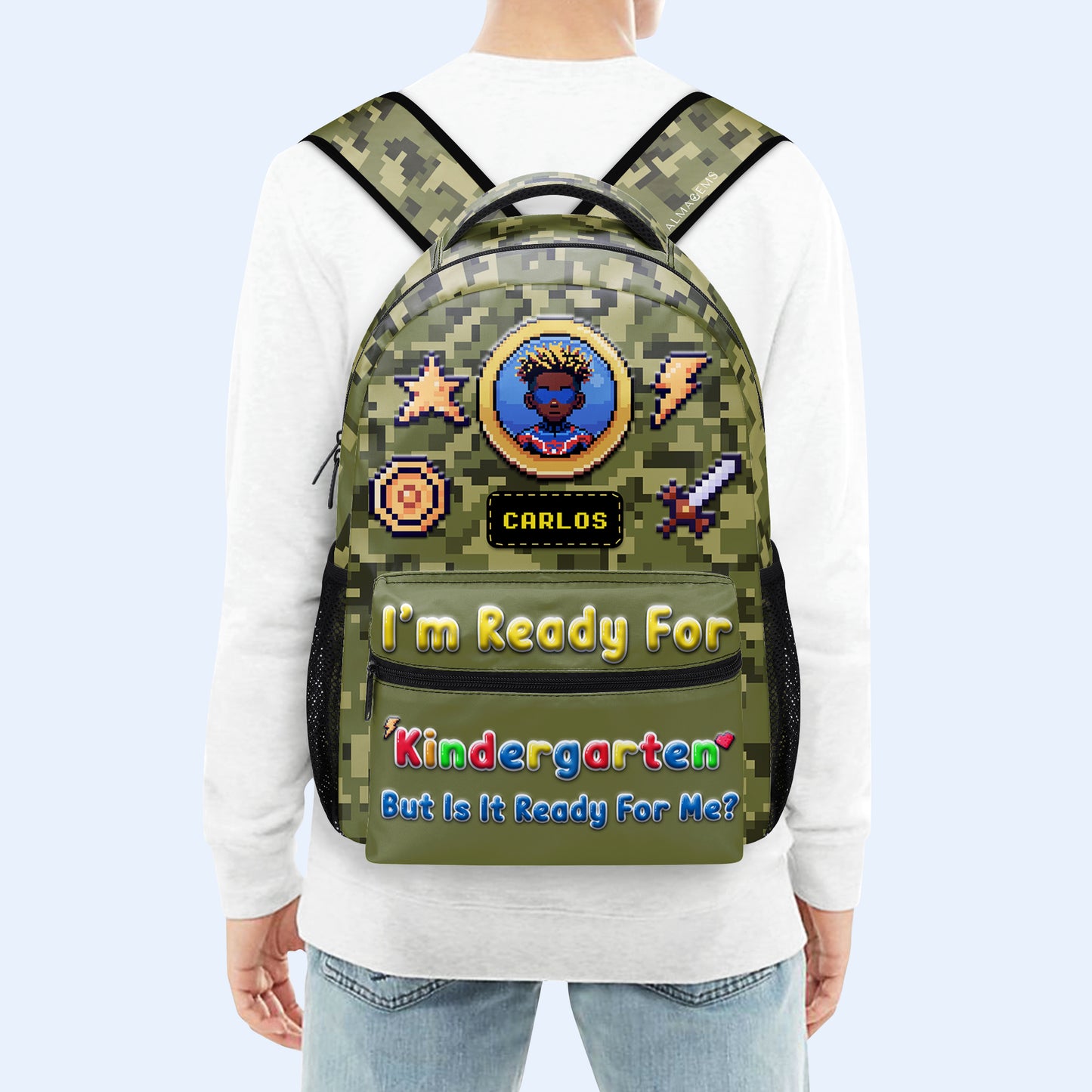 I'm Ready For ... But Is It Ready For Me? - Personalized Custom Backpack - QCUS029_CB