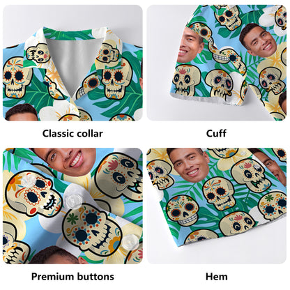 Un Poco Loco Custom Hawaiian Shirt With Your Photo - Personalized Unisex Hawaiian Shirt - ME008_HW