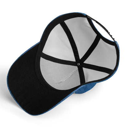 HALF HOOD HALF HOLY - Personalized Custom Hat, All Over Print Baseball Cap - DG012_BAC