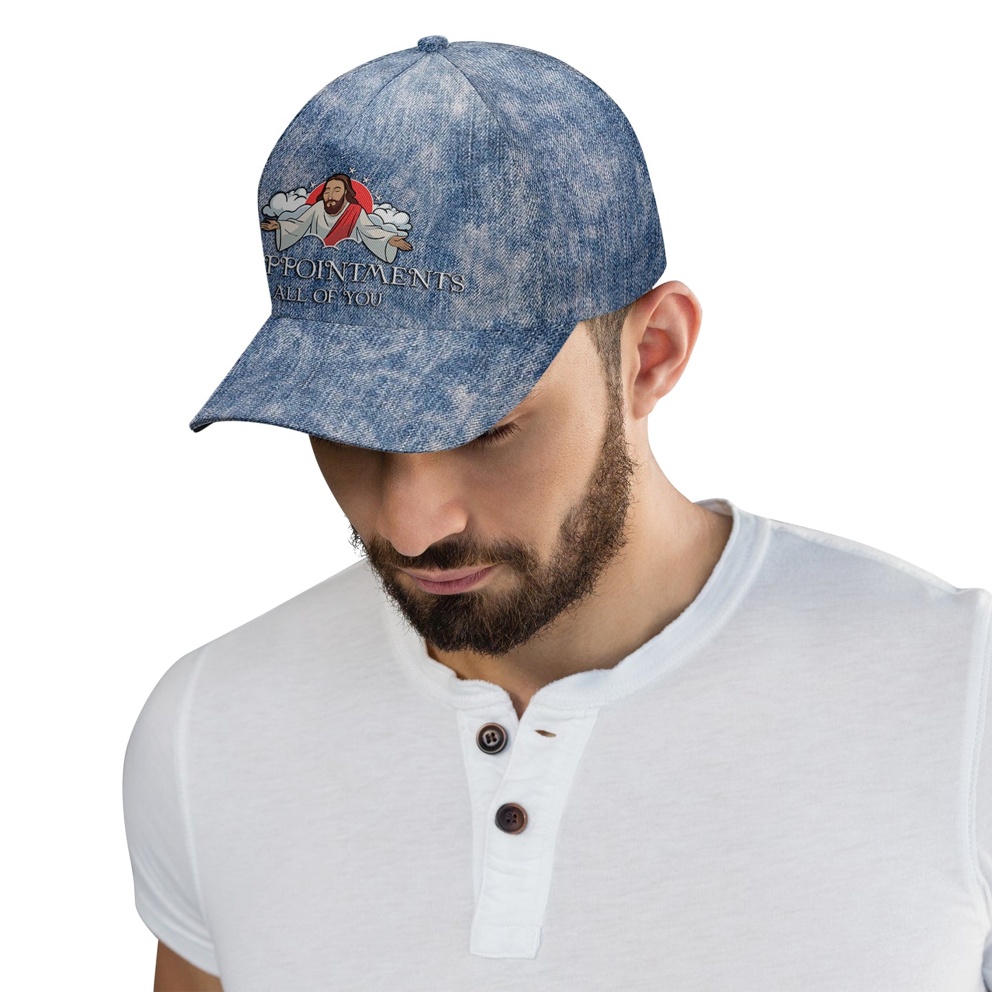 DISAPPOINTMENTS ALL OF YOU  - Personalized Custom Hat, All Over Print Baseball Cap - HS056_BAC