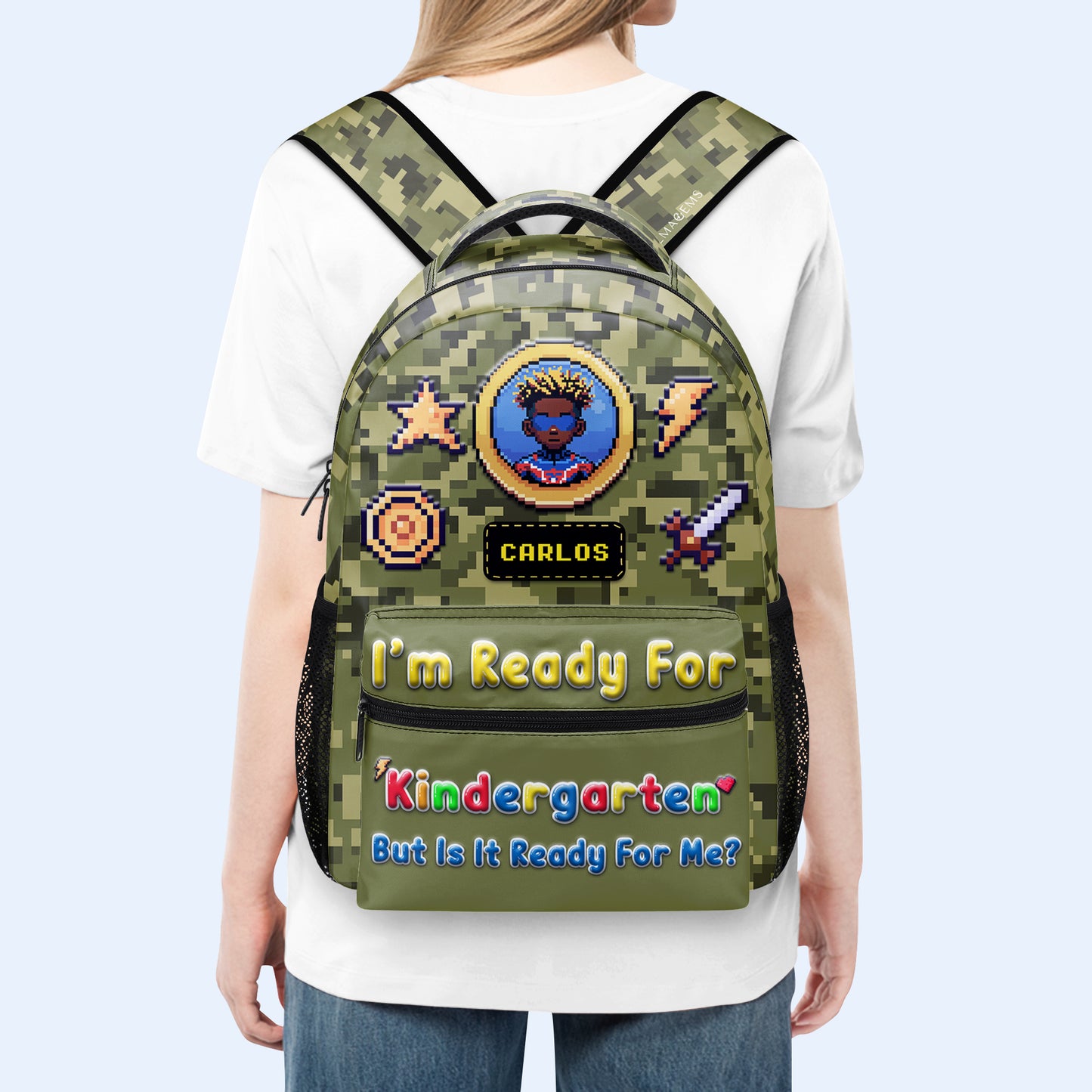 I'm Ready For ... But Is It Ready For Me? - Personalized Custom Backpack - QCUS029_CB