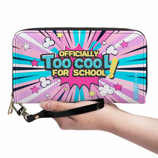 Too Cool For School - Women Leather Wallet - WW07