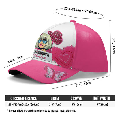 SOMEBODY'S PROBLEM - Special Personalized Custom Hat, All Over Print Baseball Cap - DG034_BAC