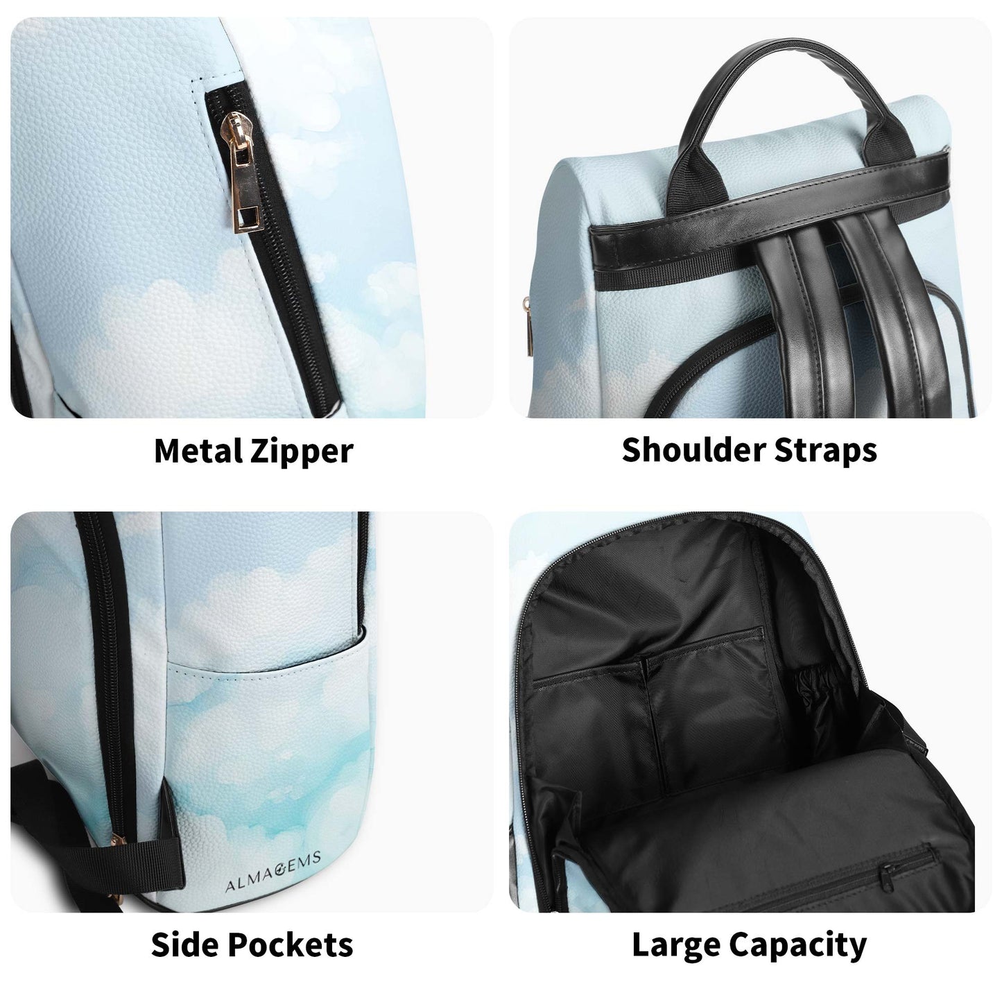 Essential - Mochila de piel - AA010_BP