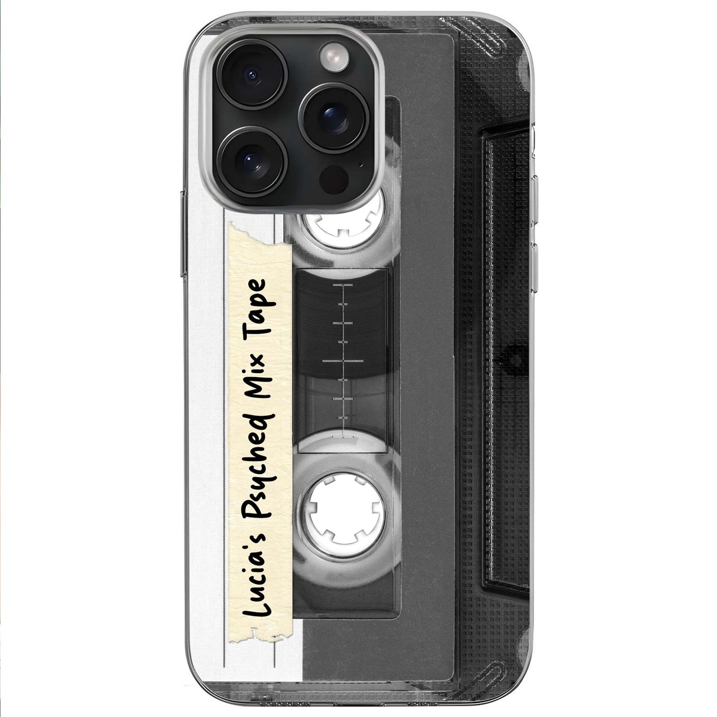 Psyched Mix Tape Cassette Design