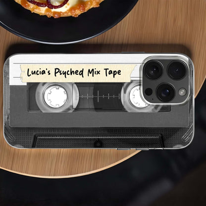 Psyched Mix Tape Cassette Design
