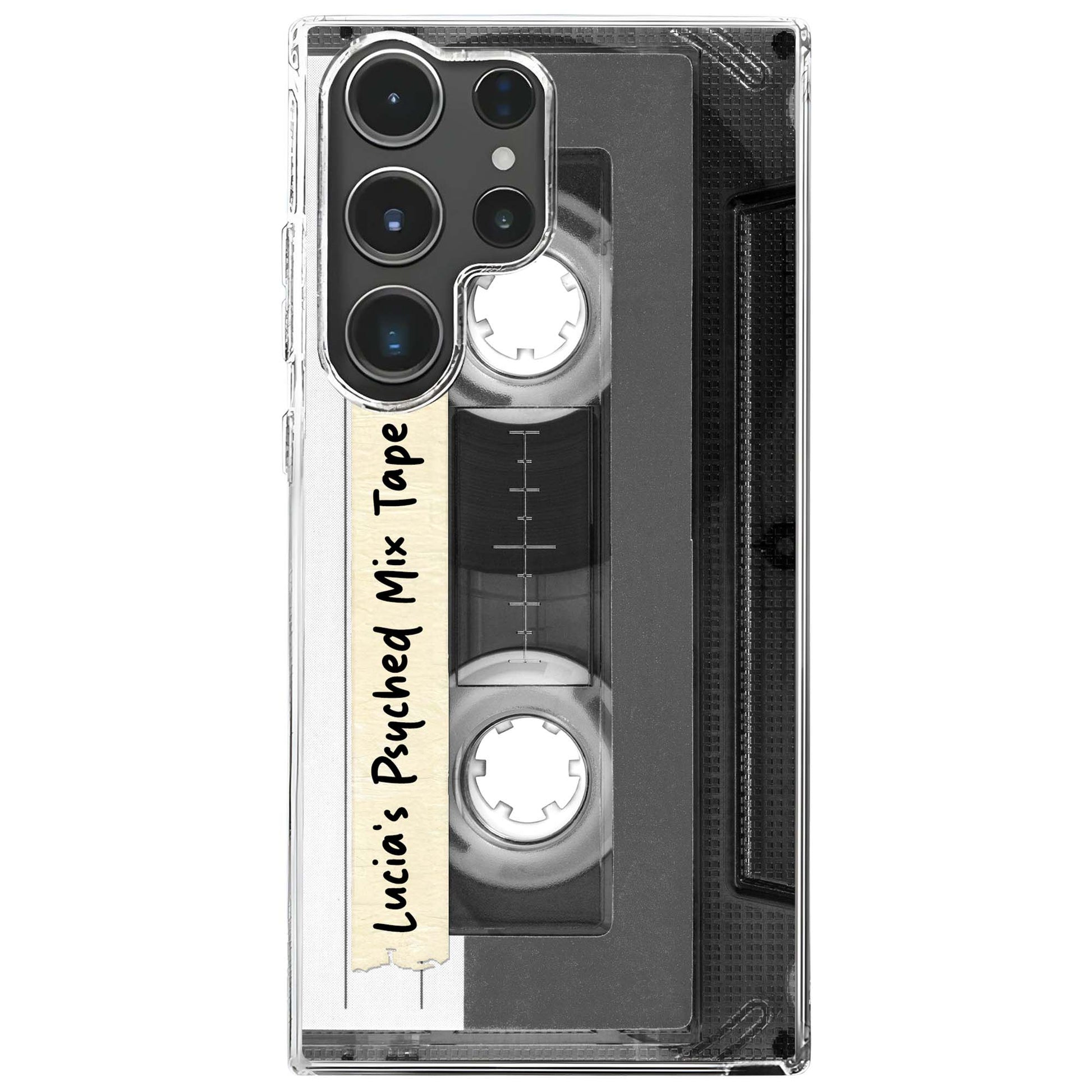 Psyched Mix Tape Cassette Design