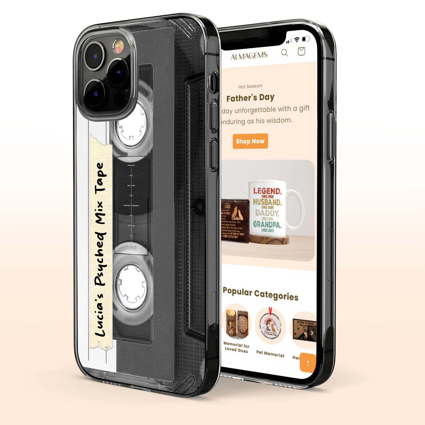 Psyched Mix Tape Cassette Design