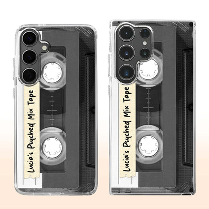 Psyched Mix Tape Cassette Design