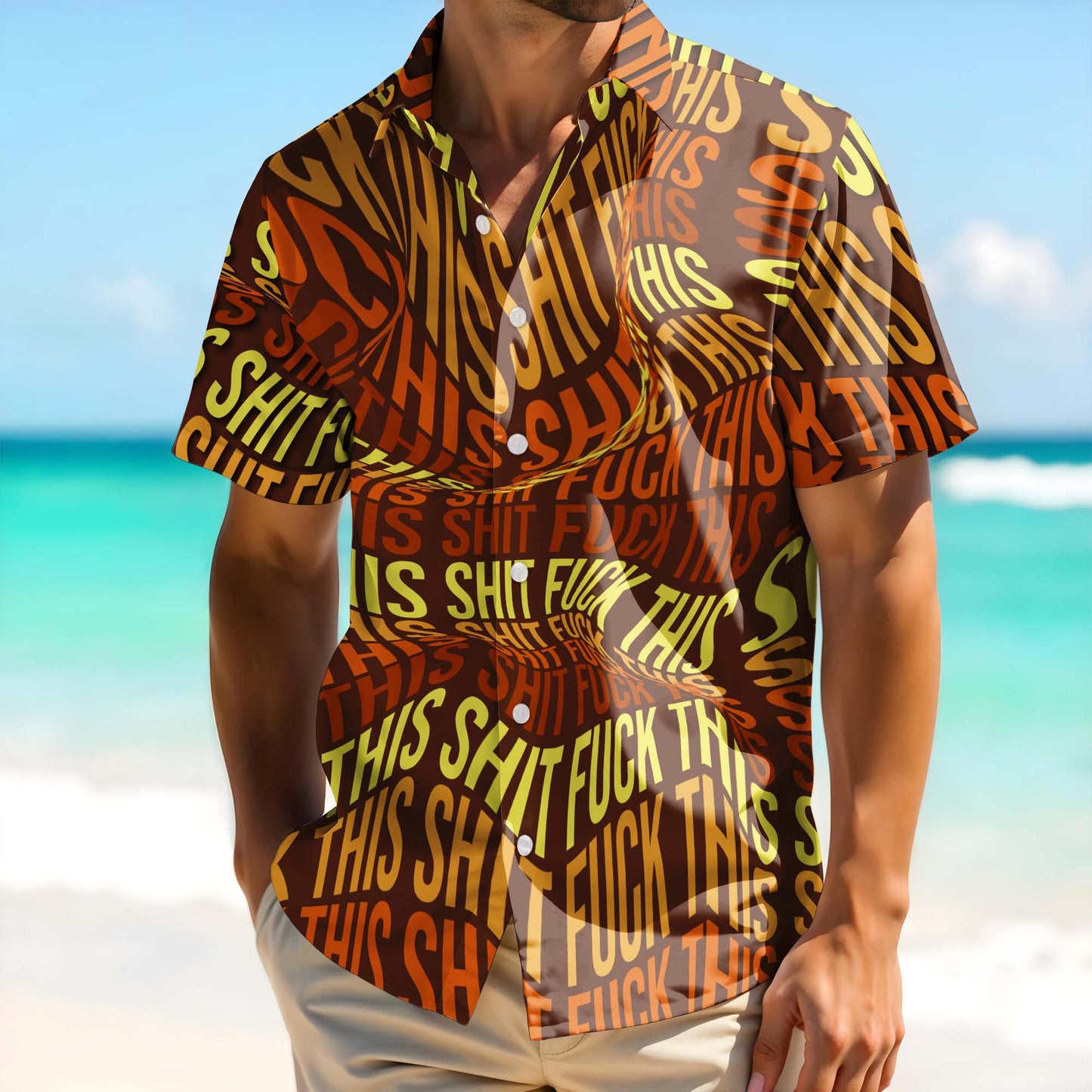 Embrace The Bold Spirit With Unique Text Patterns