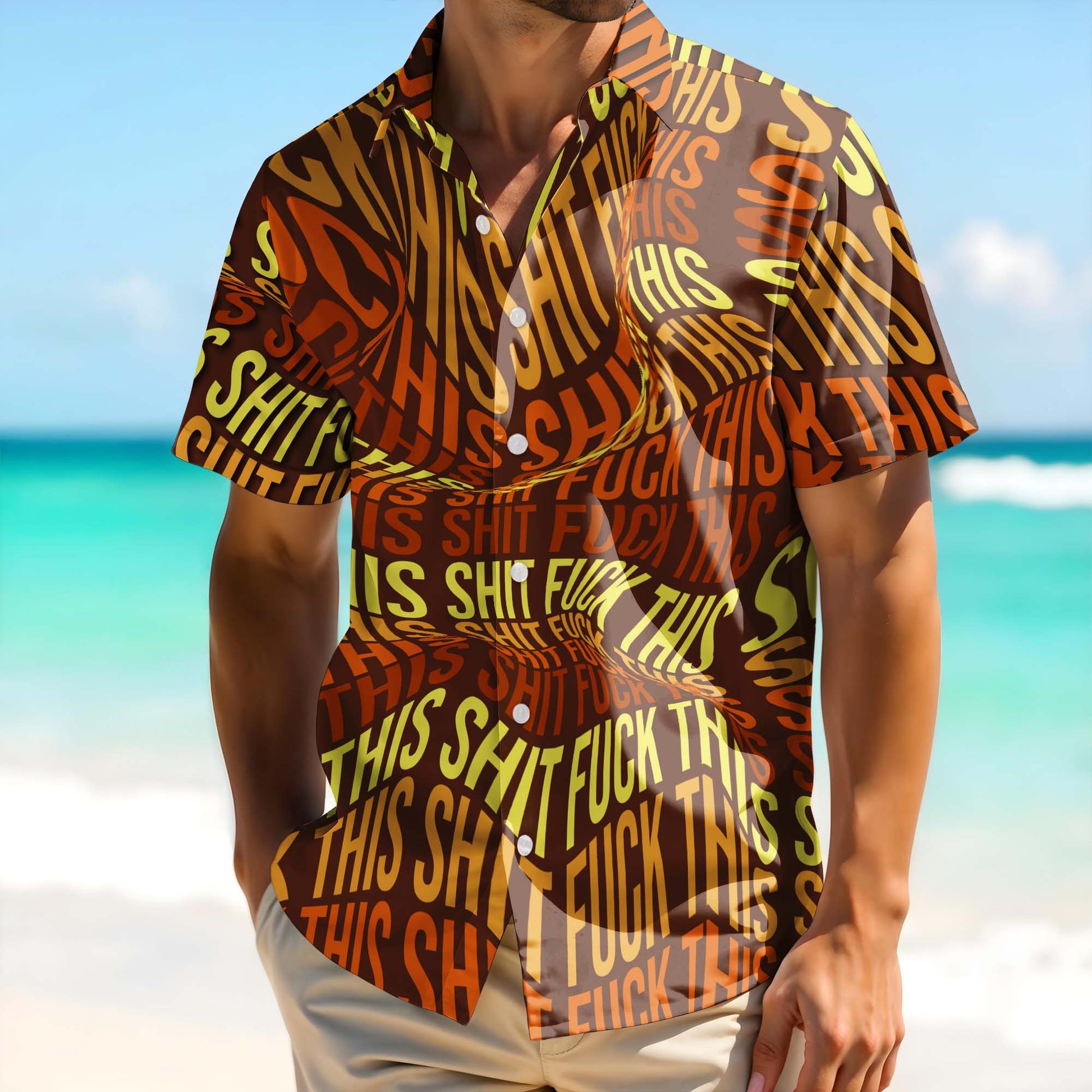 Embrace The Bold Spirit With Unique Text Patterns