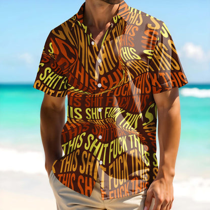 Embrace The Bold Spirit With Unique Text Patterns