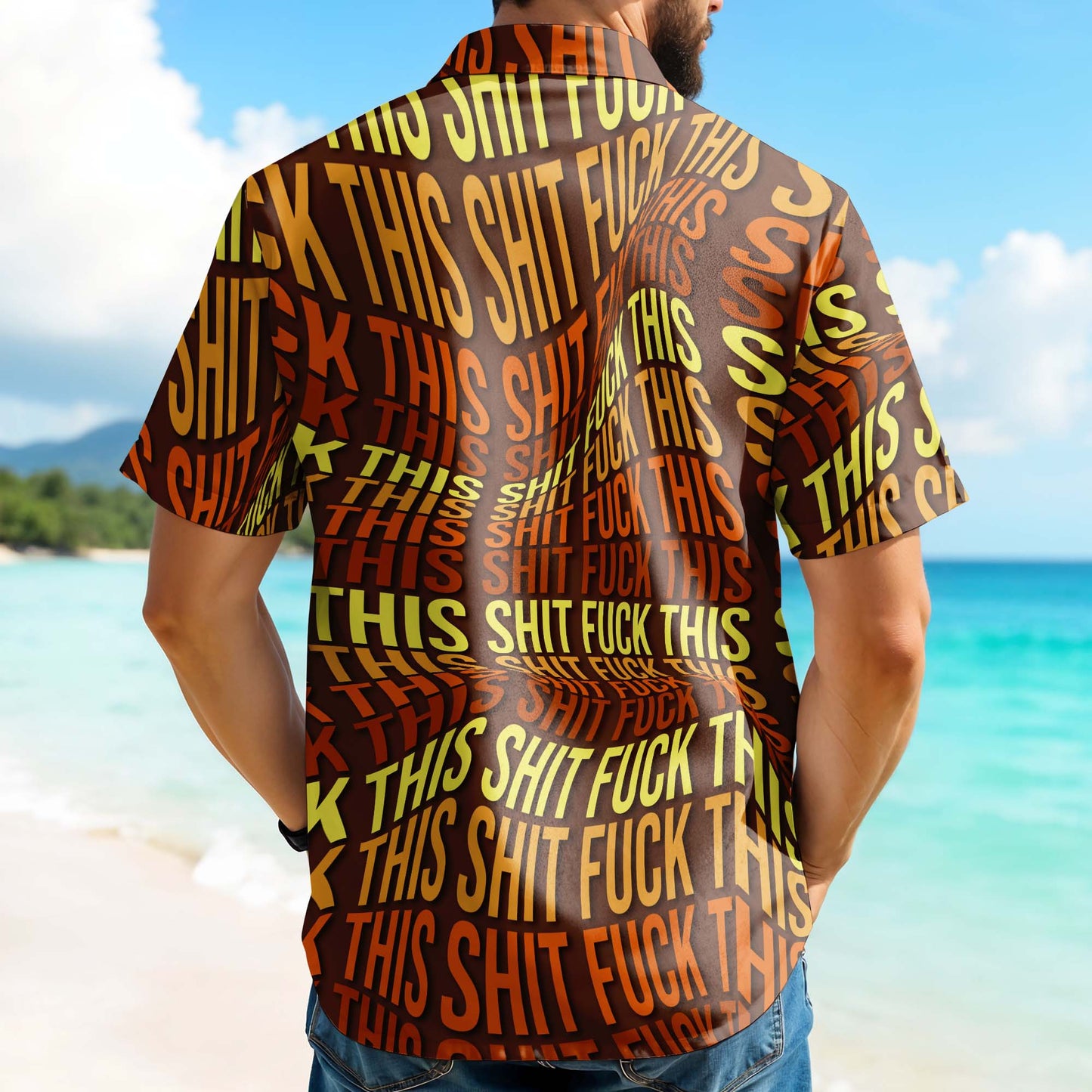 Embrace The Bold Spirit With Unique Text Patterns