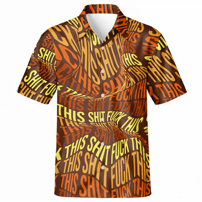 Embrace The Bold Spirit With Unique Text Patterns