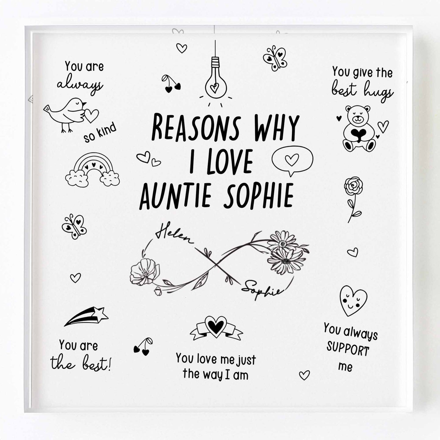 Reasons Why I Love You, Hearts and Flowers