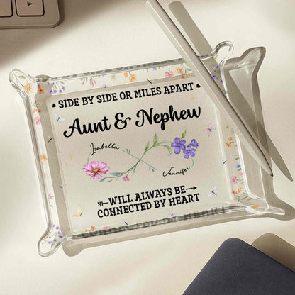 Aunt & Niece Always Connected By Heart With Flowers