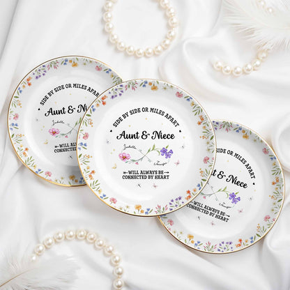 Side By Side Or Miles Apart, Aunt & Niece, Flowers