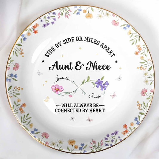 Side By Side Or Miles Apart, Aunt & Niece, Flowers