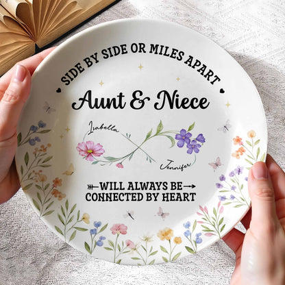 Side By Side Or Miles Apart, Aunt & Niece Connected By Heart