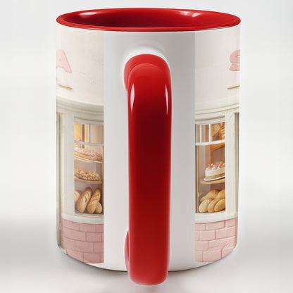 Bakery Shop With Custom Name And Pastries