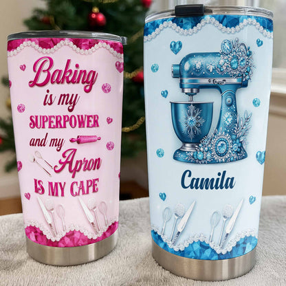 Baking Is My Superpower Purple Stand Mixer And Baking Tools