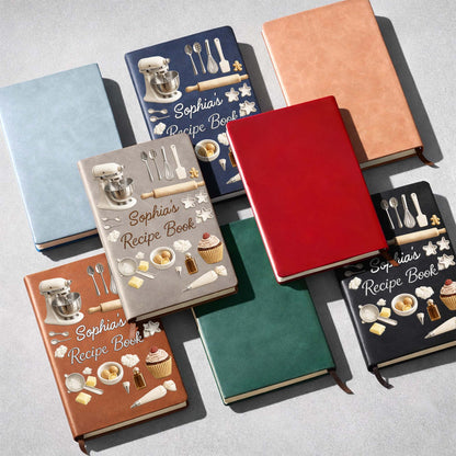 My Recipe Book With Stand Mixer And Baking Tools