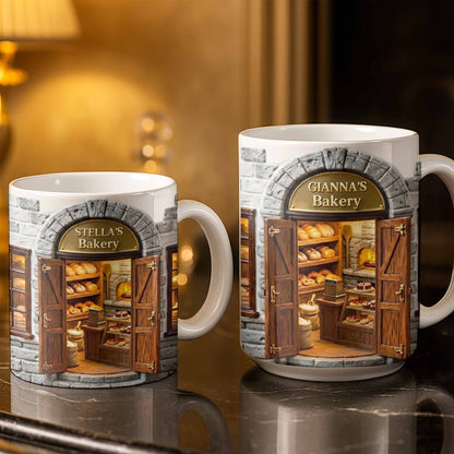 My Bakery Personalized Shop Front With Bread And Pastries