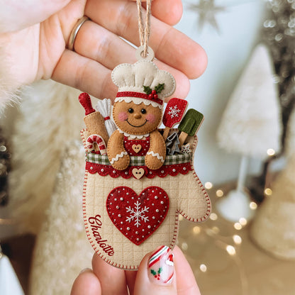 Brave Firefighter Spirit Christmas Tree With Fire Truck And Helmets - Personalized Custom Wood Ornament, Custom Shaped - BAKE067_WDO