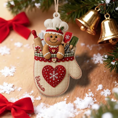 Brave Firefighter Spirit Christmas Tree With Fire Truck And Helmets - Personalized Custom Wood Ornament, Custom Shaped - BAKE067_WDO