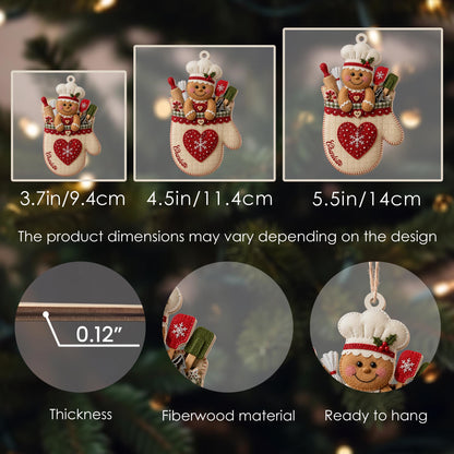 Brave Firefighter Spirit Christmas Tree With Fire Truck And Helmets - Personalized Custom Wood Ornament, Custom Shaped - BAKE067_WDO