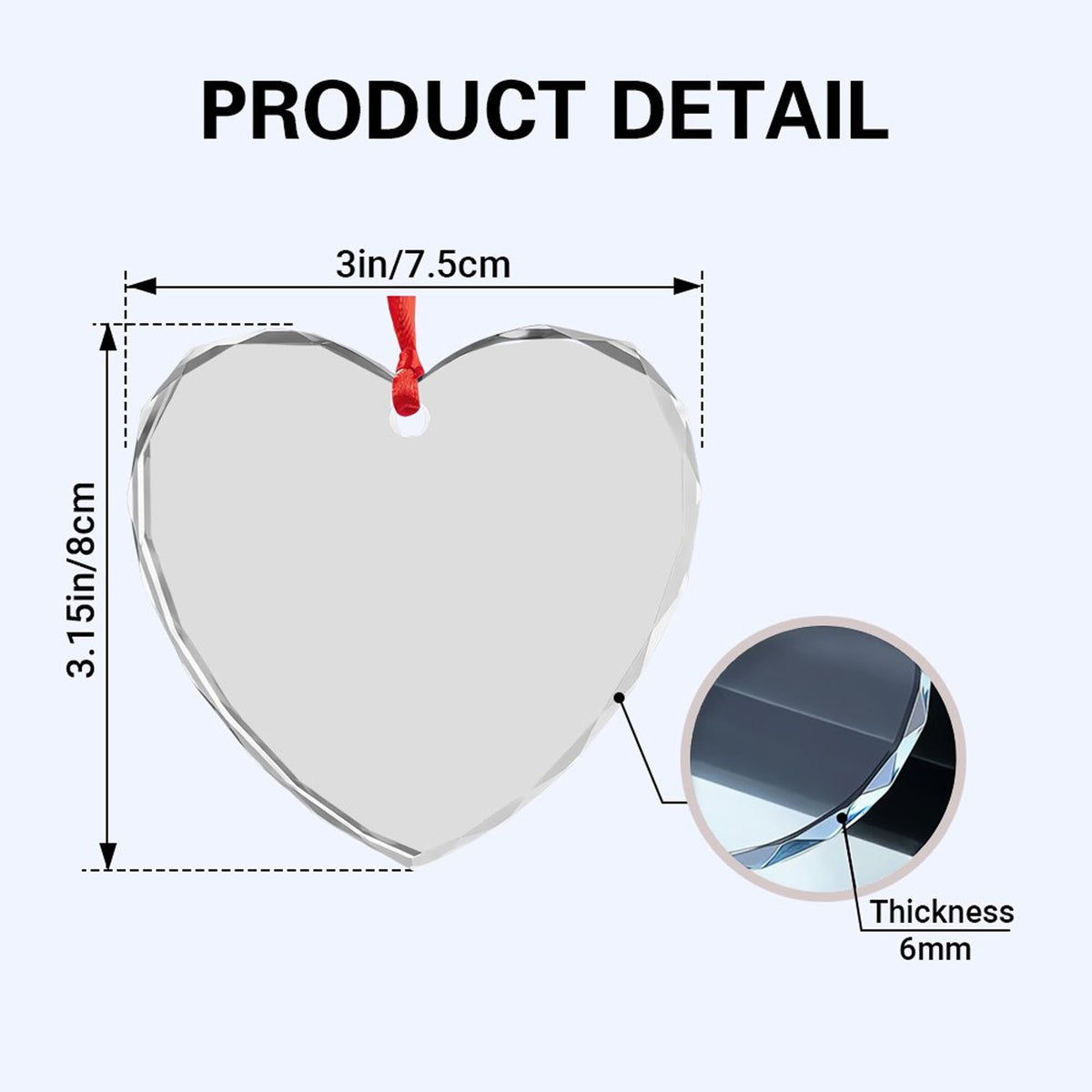 Super Sexy Sourdough Baker Bread And Wheat Heart Design - Personalized Heart Glass Ornament - BAKE078_HEGOR