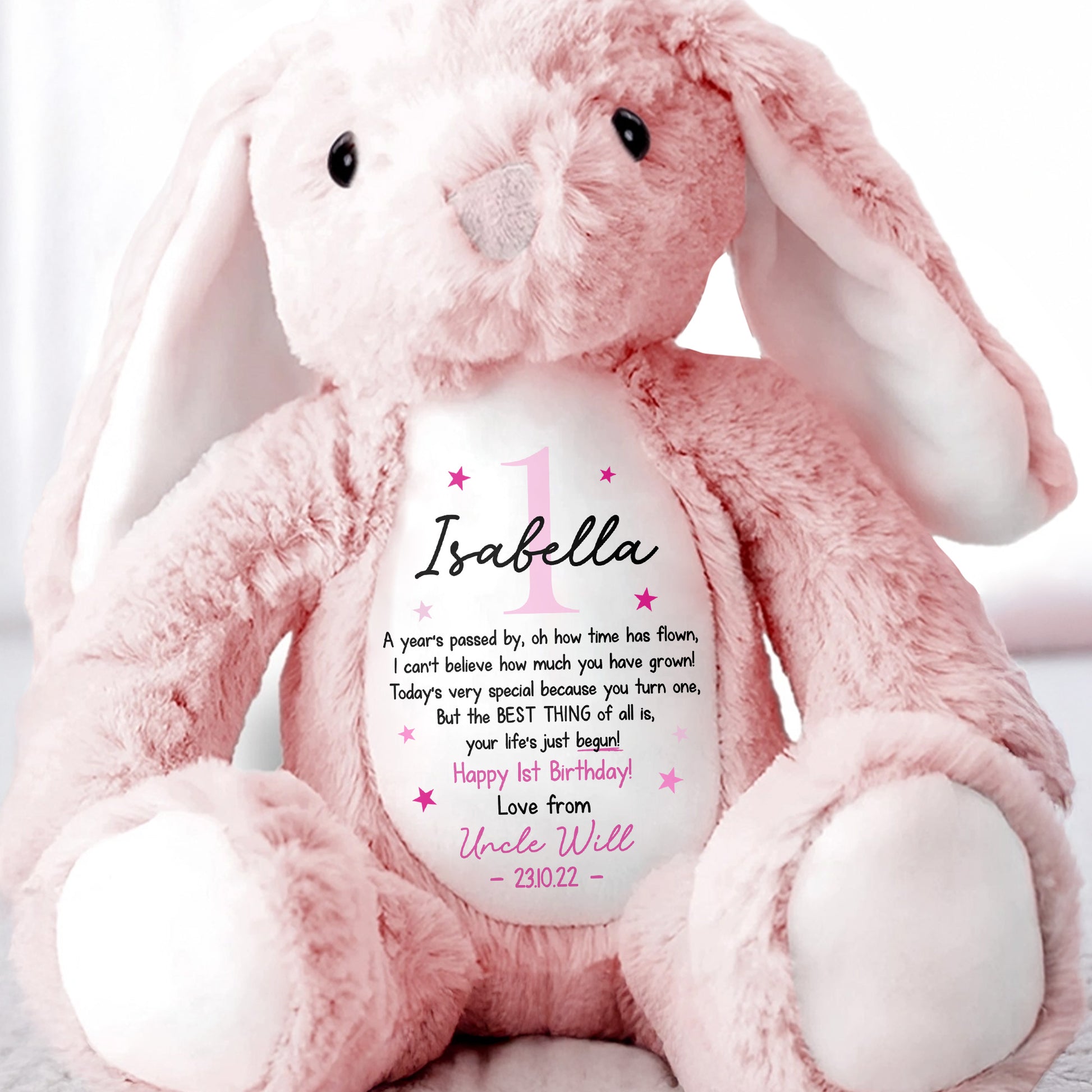 Happy 1st Birthday Your Life's Just Begun With Stars