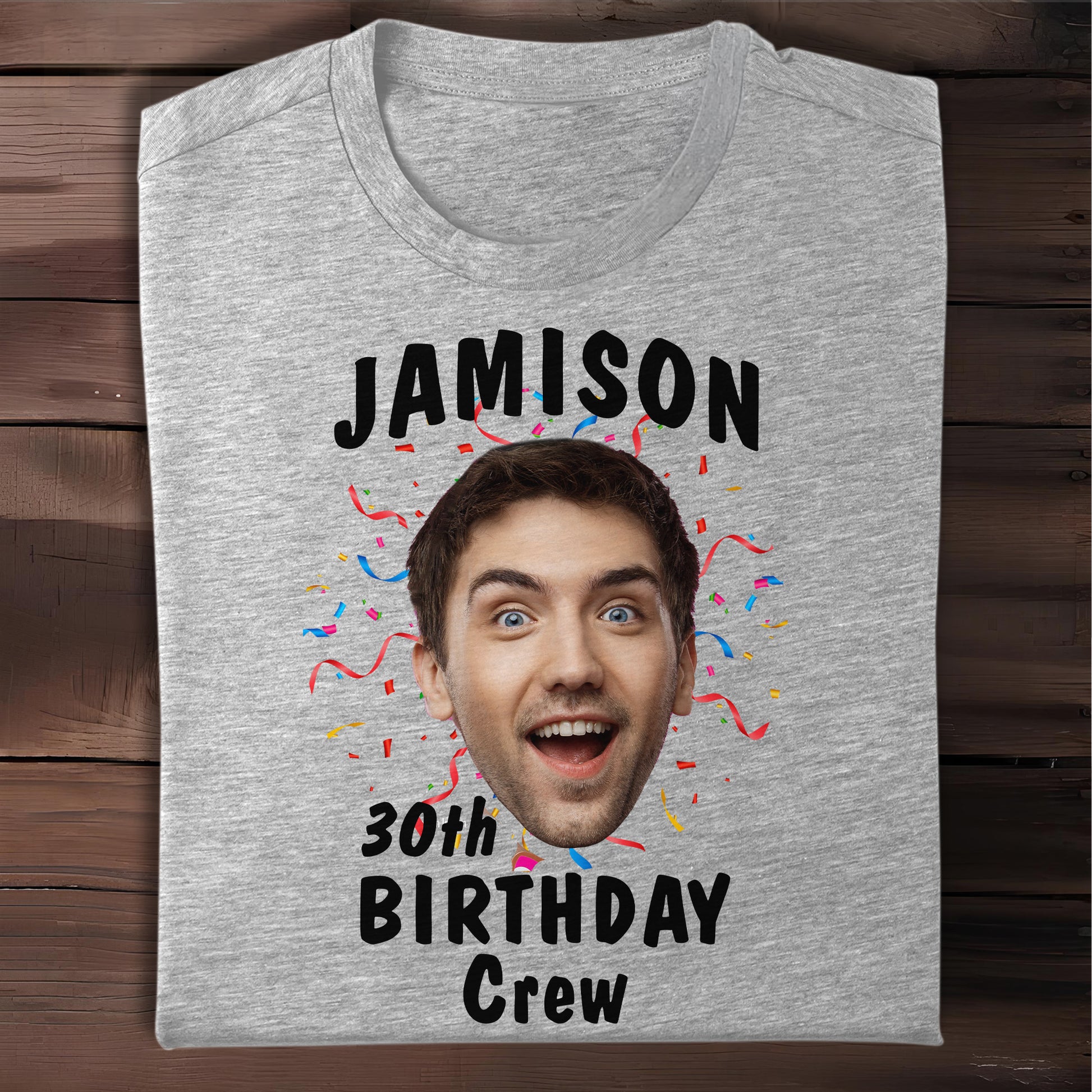 Birthday Crew Celebrations With Confetti