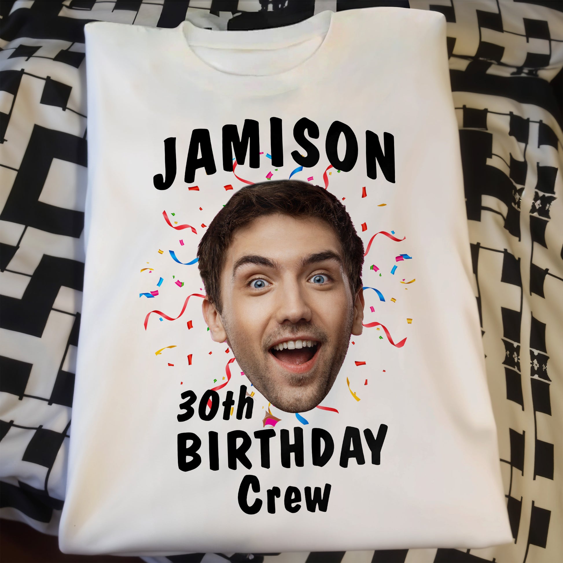 Birthday Crew Celebrations With Confetti