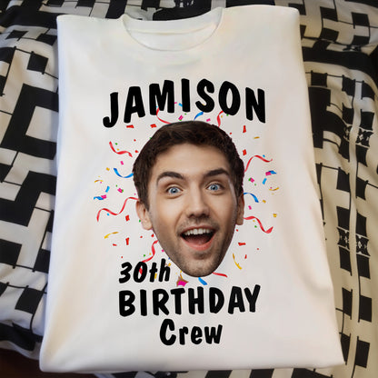 Birthday Crew Celebrations With Confetti