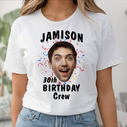 Birthday Crew Celebrations With Confetti