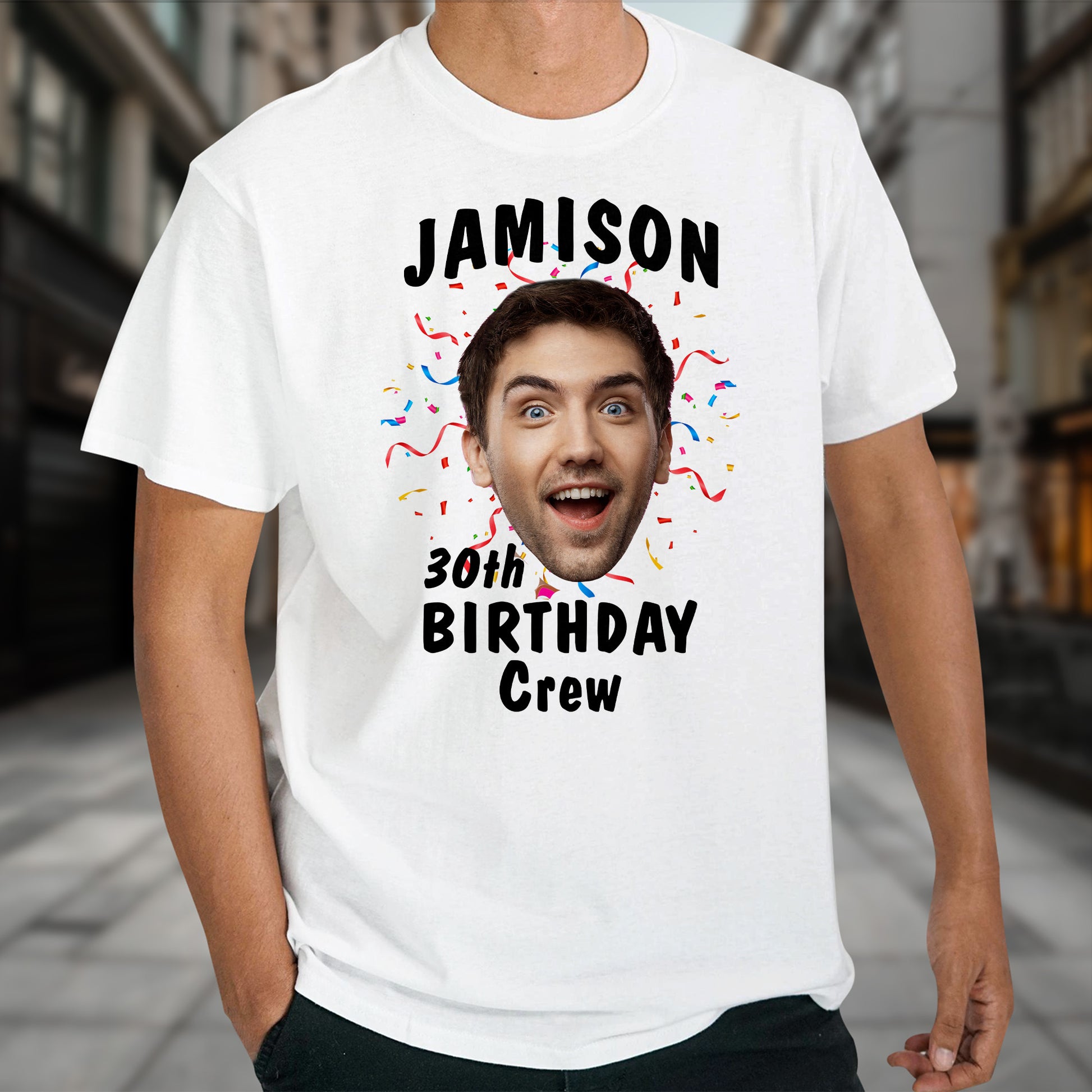 Birthday Crew Celebrations With Confetti