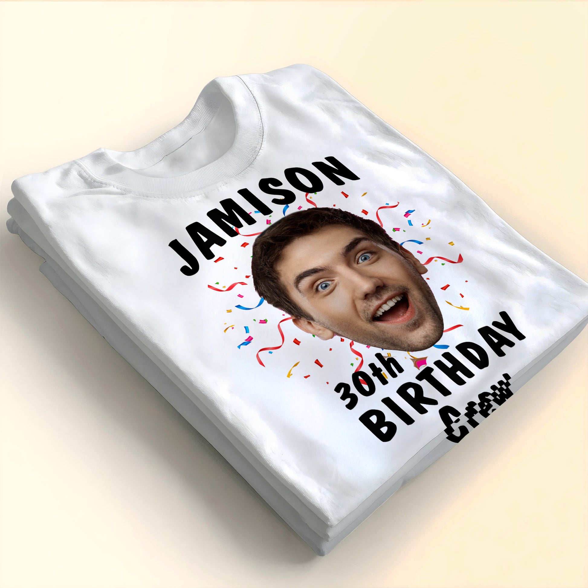 Birthday Crew Celebrations With Confetti