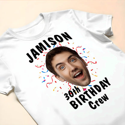 Birthday Crew Celebrations With Confetti