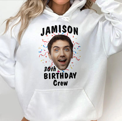 Birthday Crew Celebrations With Confetti